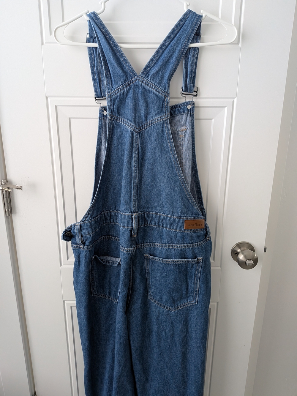 Classic Blue Denim Overalls Neuflora - Picture 3 of 4